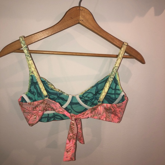 Maaji Multi color Reversible Bikini  Set Tie Back - Picture 11 of 14